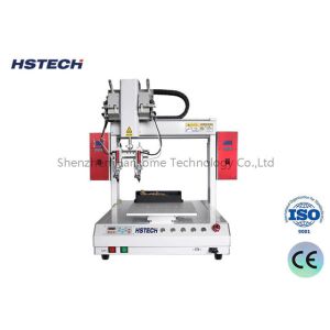 High Precision Dual Head Soldering Robot with 400mm x 400mm Workspace for Post