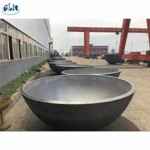China Carbon Steel Pressure Vessel Head Asme Dished Head 2590mm Diameter 88mm Thickness on sale