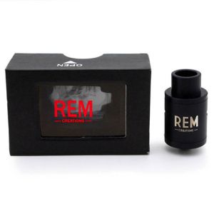 Hot Selling 1:1 Clone REM ATTY Rda Wide Bore Drip Tip REMentry Rda With Factory