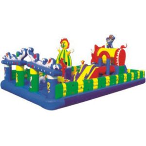 1000D Pvc Inflatable Play Center Blow Up Playground Slide