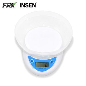 ABS Plastic Electronic Digital Kitchen Scales With Bowl
