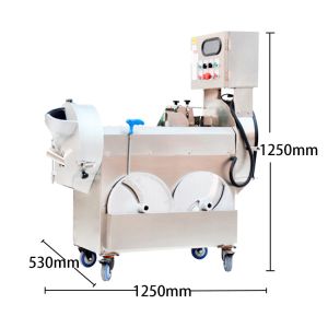 Shock Absorber Vegetable Slicer Machine Ningbo