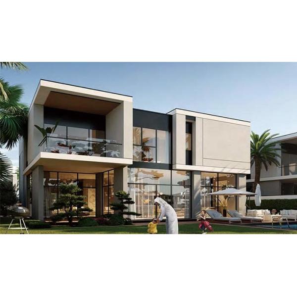 Buy Laminated Flooring Prefab House Homes Light Gauge Steel Construction Light Steel Frame Villa With Cheap Price at wholesale prices