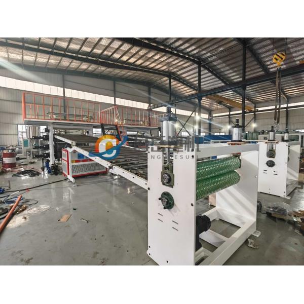 Single Plate PVC Marble Sheet Machine for Building Decoration Production Line