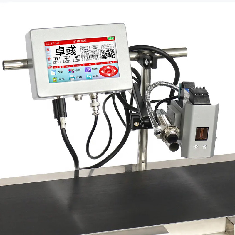 4.3 Inch Screen Online Inkjet Printer Production Date Packaging Bag Coding