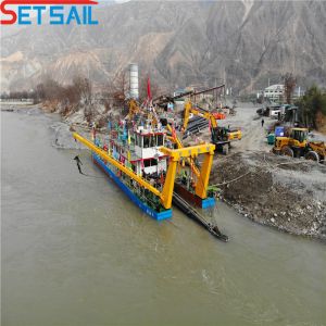 Quality Water Flow Meter Hydraulic Motor Cutter Head Cutter Suction Dredger with Pressure Meter for sale