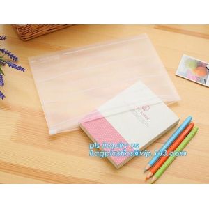 Document File Packaging Biodegradable Slider Packaging, Coex Bags, Translucent
