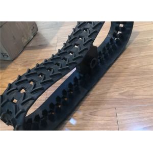 Robot 123mm Width Undercarriage Rubber Crawler Tracks