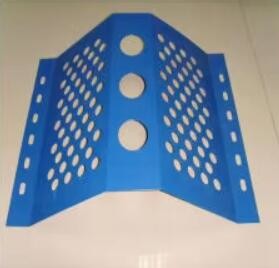 China 2meter Length Blue Single Peak Anti Dust Net For Port Use on sale