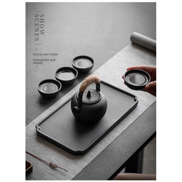 Ceramic Vintage Cup And Saucer Set Printed Chinese Pattern Perfect for Coffee Milk Tea