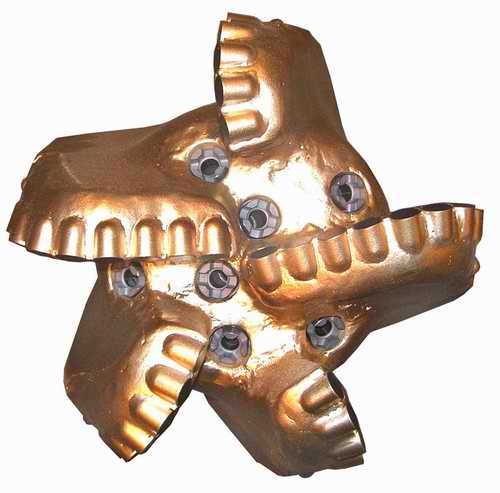 O&G Well Drilling String Equipment Spiral Blade Oil Diamond Bits PDC bit Three corn bit