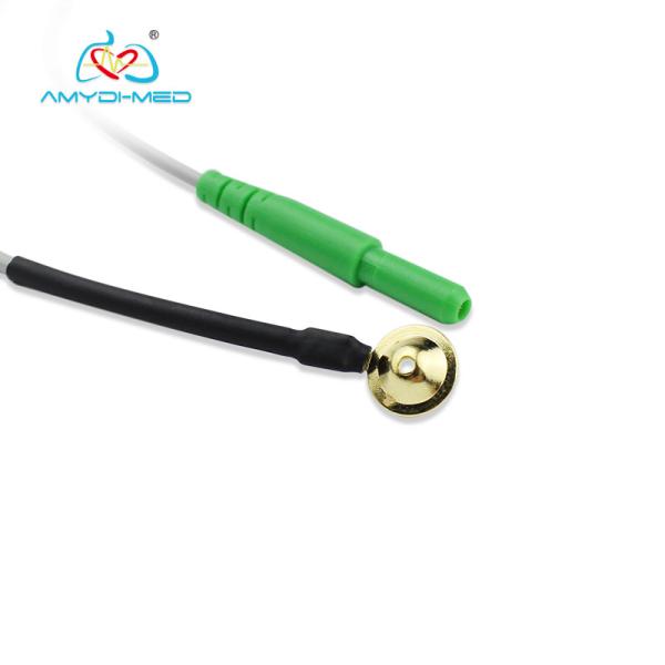 Buy Common Compatible EEG Cable , ECG Electrode Cable Din 1.5 Connector at wholesale prices