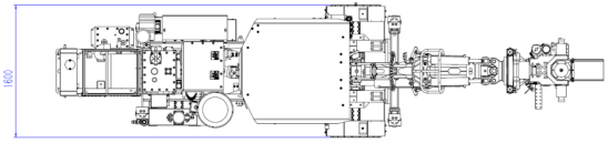 CYTC 70 Underground MID-Deep Hole Drilling Machine Low Profile Production Drill
