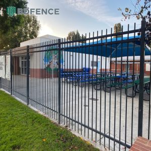 Anti-Corrosion Tubular Steel Fence Saltwater Resistant