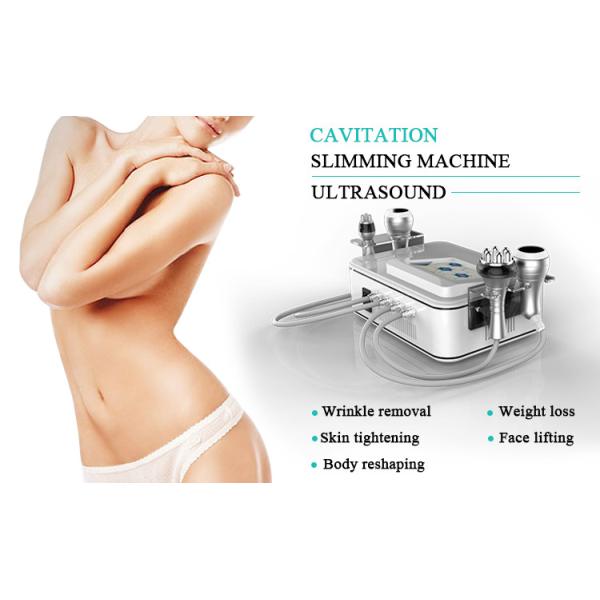 Buy 40k Multipolar RF Beauty Ultrasonic Body Slimming Machine For Dissolve The Fatness at wholesale prices