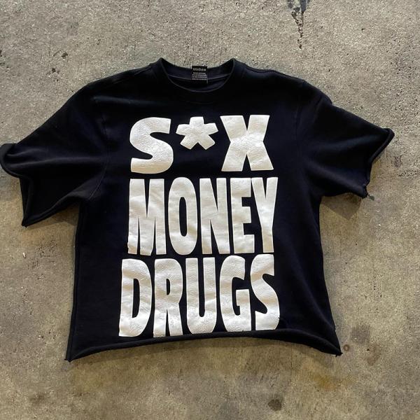 Custom Boxy Tshirt Puff Print Logo Drop Shoulder Plus Size Men's Heavyweight Oversized T-Shirt T Shirts Manufacturer for Men