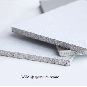 Smooth / Embossed PVC Gypsum Board 6kg-9kg Per Square Meter 90% Humidity Resistant
