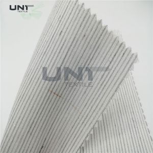 Canvas Hair Interlining 100% Polyester Garment Fusible Interlining