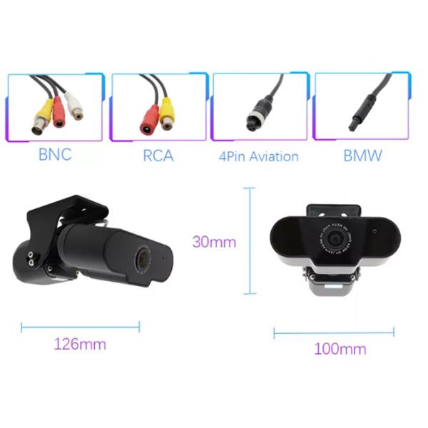 Dual Lens Taxi Windshield Camera With Wide Angle Night Vision AHD 1080P Camera