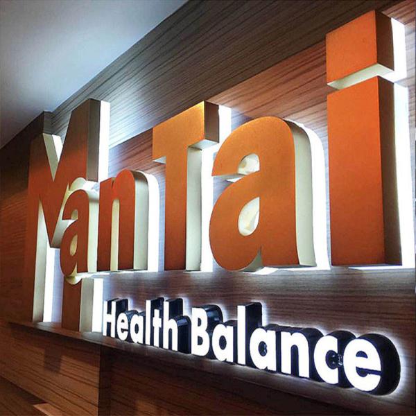 Wholesale Business Signs 3d Illuminated Store Front Signage Letters Lights