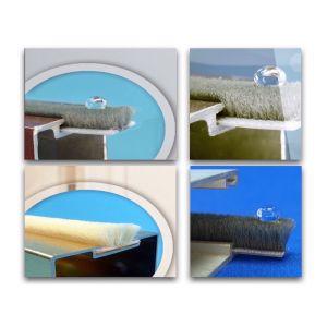 Insectproof Weather Strip Wool Pile Door Seals Noise Resistant