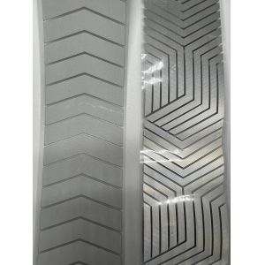 Customized Pattern Heat Transfer Reflective Tape Breathable Comfortable Elastic