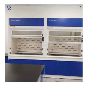 Laboratory Steel Fume Hood Cupboard With Adjustable Speed Fan