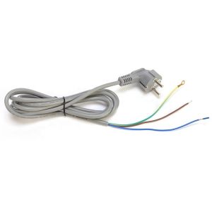 16A Plug VDE H05vv-f 3g1.0mm2 Wire Stripped with Open Ended Customized AC