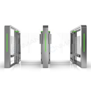 Slim Swing Gate Turnstile 304 Stainless Steel Turnstile Compact Electromechanica