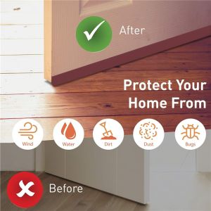 Door Weather Stripping Door Seal Strip Silicone Sealing Sticker Sealing Tape