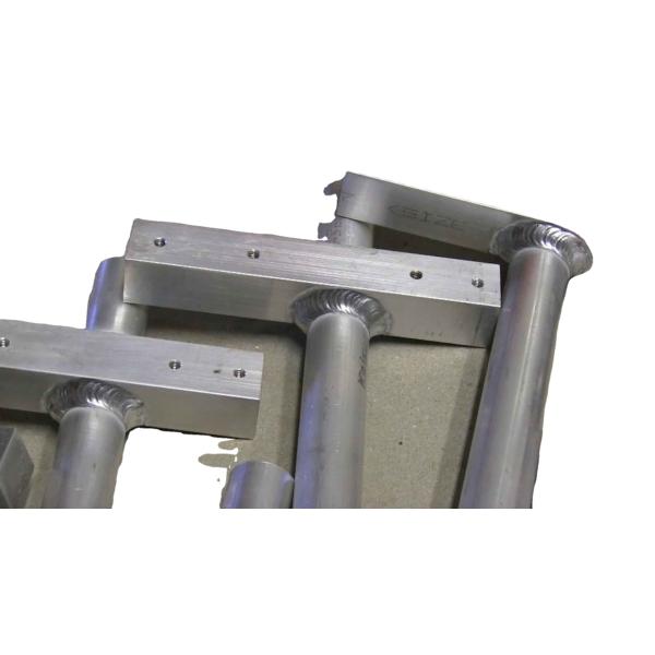 Customized Logo Tig Laser Welding Aluminum Stainless Steel Iron Tube/Pipe Welded Parts