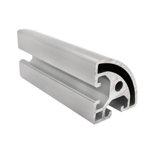 Buy 30x30mm Half Round C Aluminium Industrial Profile M8 Section at wholesale prices