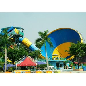 Big Holiday Resort Tornado Water Slide Amusement Water Park Equipments