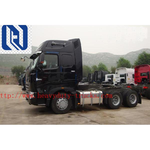 6x4 HOWO7 Sinotruk 102 km / h Prime Mover Truck Tractor Truck For Long Time DistanceTransport with 2 sleepers in cabin