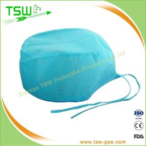 Sterilized Disposable Non Woven Surgical Cap For Doctor