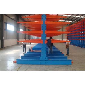 Custom Industrial Metal Scaffolding Warehouse Cantilever Sheet Rack For Rebar