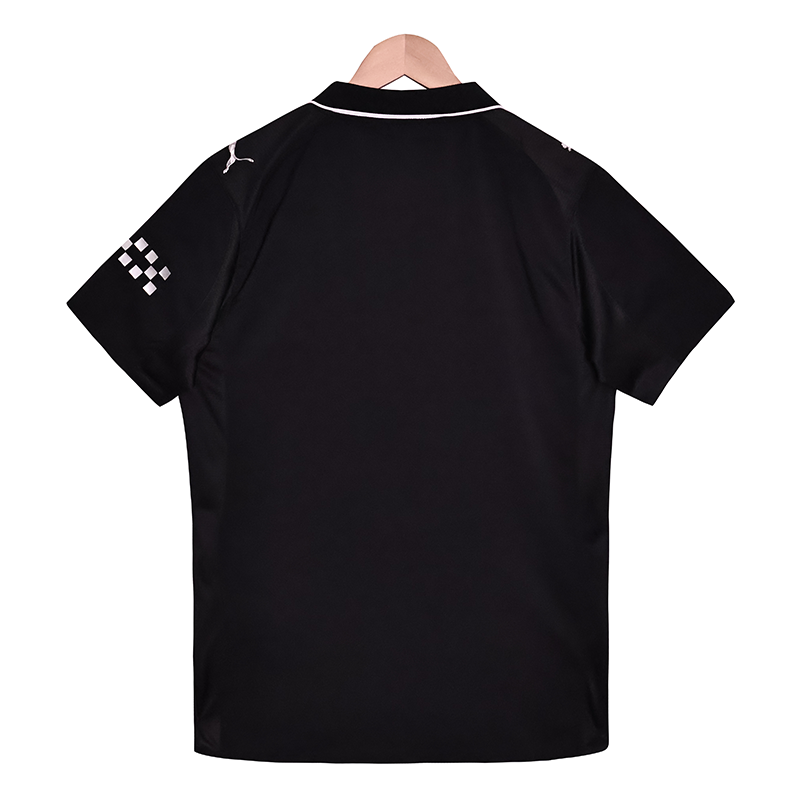 Manchester City 2025-2026 Season Away Black Jersey Group Customization