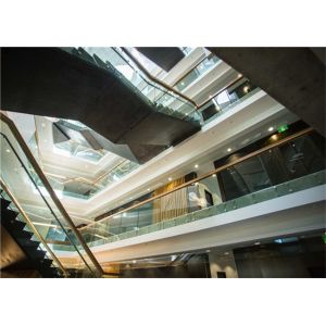 Standoff Frameless Glass Deck Railing Systems , Frameless Glass Balcony Railing