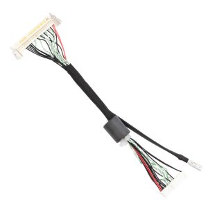 The LVDS Harness Assembly Extends From JAE FI-X30HL To Molex 501189-4010-40P