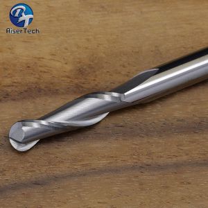 Buy cheap Tungsten Cobalt Alloy 2 Flute Ballnose End Mill Spiral Edge from wholesalers