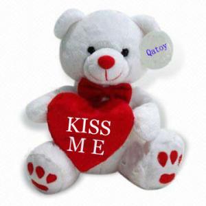 China 8 inch Valentines Stuffed Animals Small Plush Bear For Holiday Promotion on sale