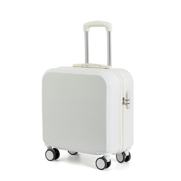 18 inch luggage, multifunctional small boarding luggage, business aluminum frame