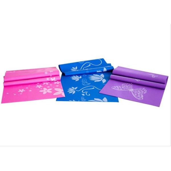 Easy Maintenance Gym Yoga Mats Colour Customized With Durable Sided Textured