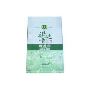Quality High Strength BOPP Laminated PP Woven Bags For Rice With Double Stitches for sale