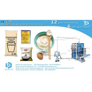 Fresh cow milk pouch liquid packaging machine, automatic measuring and filling
