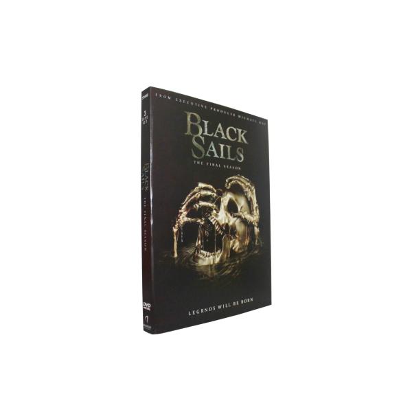 Buy Free DHL Shipping@New Release HOT TV Series Black Sails Season 4 Boxset Wholesale,Brand New Factory Sealed!! at wholesale prices