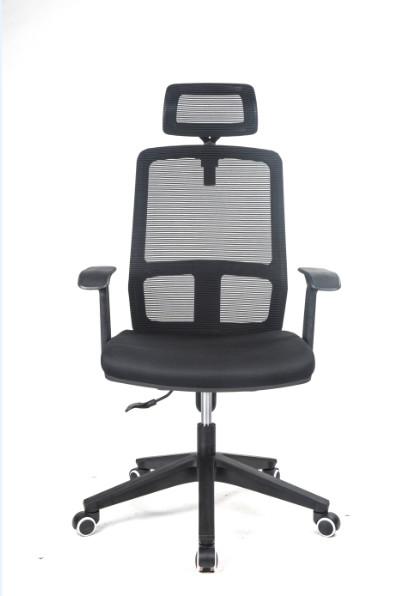 Buy 1120mm High Back Office Swivel Chair With Wheels PU Armpad at wholesale prices