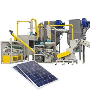 200-1000kg/h Capacity Solar Panel Recycling Machine for Sales Green Energy PV