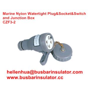 marine nylon watertight socket CZF3-1 waterproof marine socket and switch