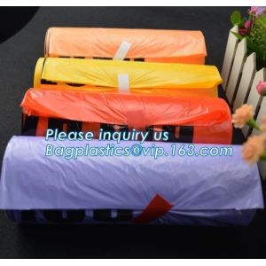 NEUTRALIZE ODOR,VERSATILE GARBAGE BAGS,DRAWSTRING TRASH BAG,PET LITTER BAGS,100%